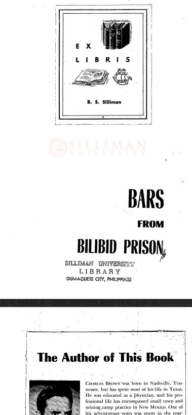 Thumbnail for Bars From Bilibid Prison