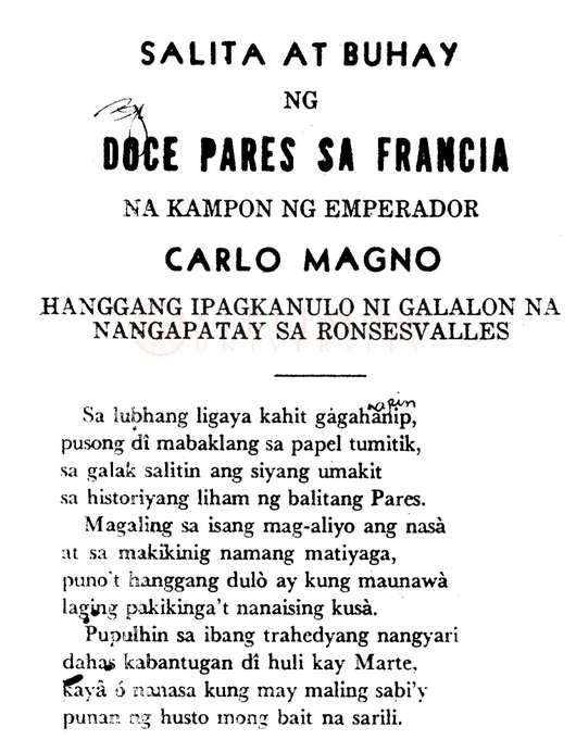 Thumbnail for Salita at buhay ng doce pares sa Francia na kampón ng Emperador Carlo Magno hanggang ipagkanulo ni Galalon na nangápatay sa Ronsesvalles