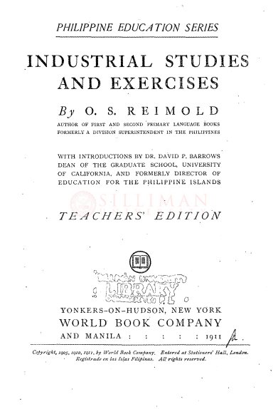 Thumbnail for Industrial studies and exercises (Teachers’ edition)