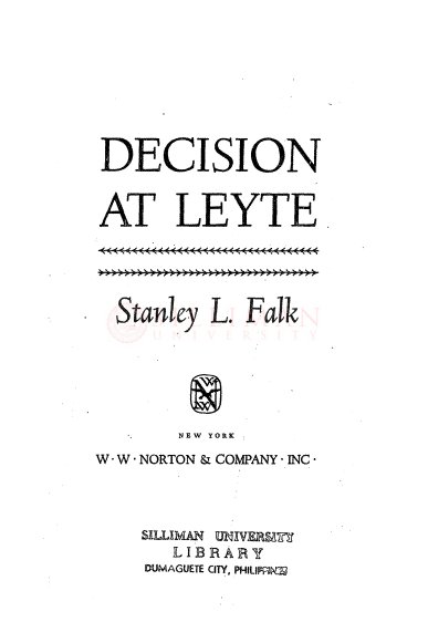 Thumbnail for Decision at Leyte