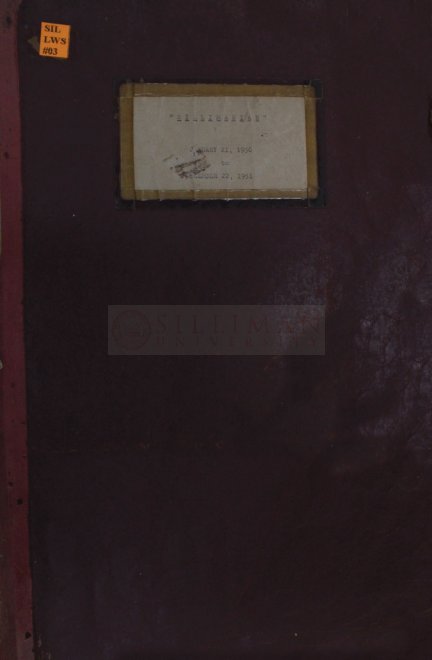 Thumbnail for The Sillimanian, Volume VI, No. 30 (Christmas Number), December 22, 1951