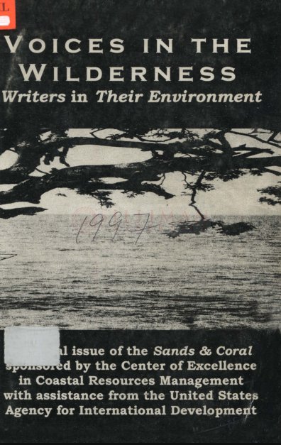 Thumbnail for Voices in the Wilderness: Writers in Their Environment (Sands and Coral 1997 Special Issue)