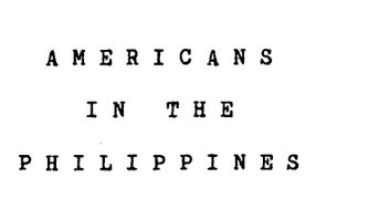 Thumbnail for Americans in the Philippines