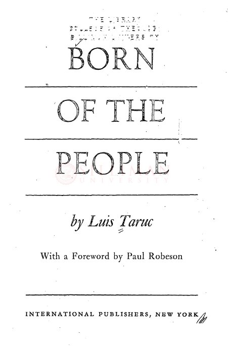 Thumbnail for Born of the people