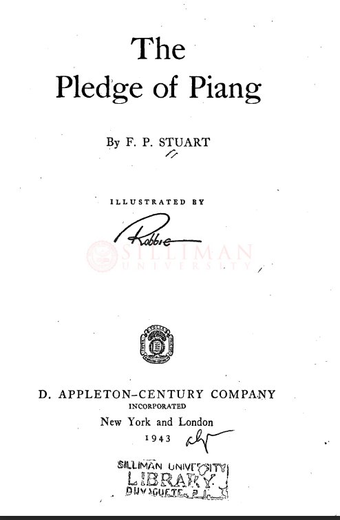 Thumbnail for The Pledge of Piang