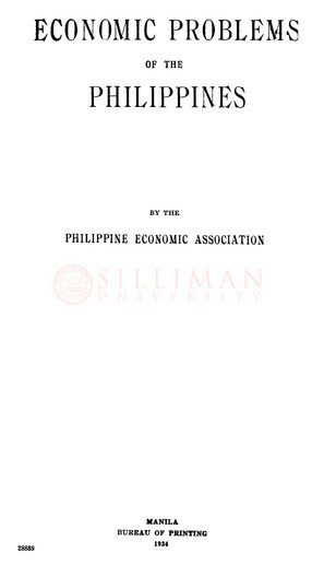 Thumbnail for Economic problems of the Philippines