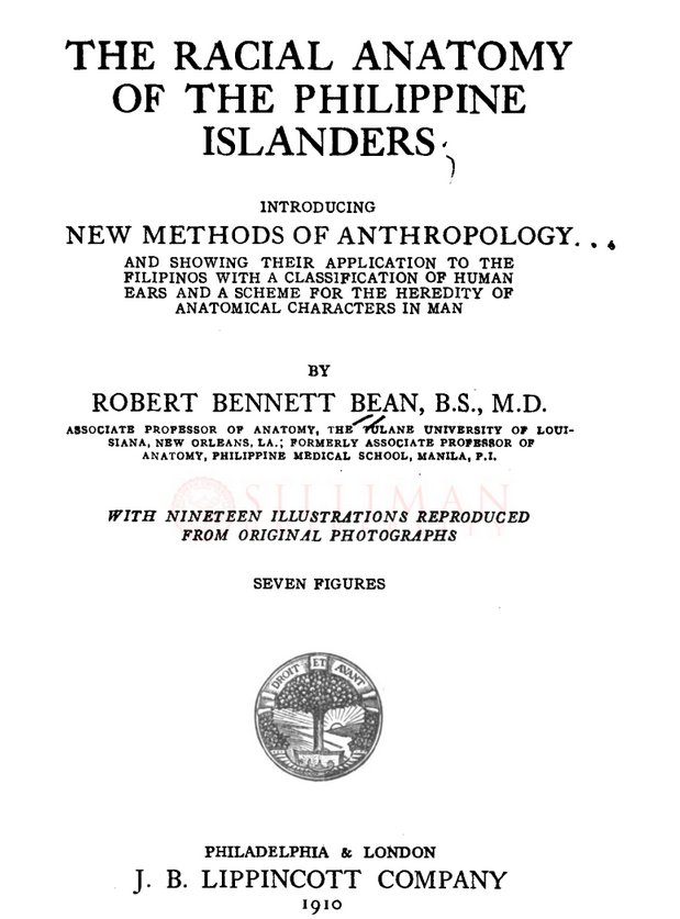Thumbnail for The racial anatomy of the Philippine islanders : introducing new methods of Anthropology...