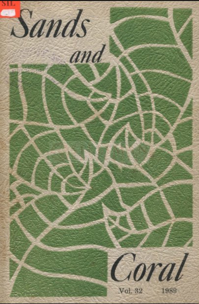 Thumbnail for Sands and Coral, 1989 (Vol. 32)