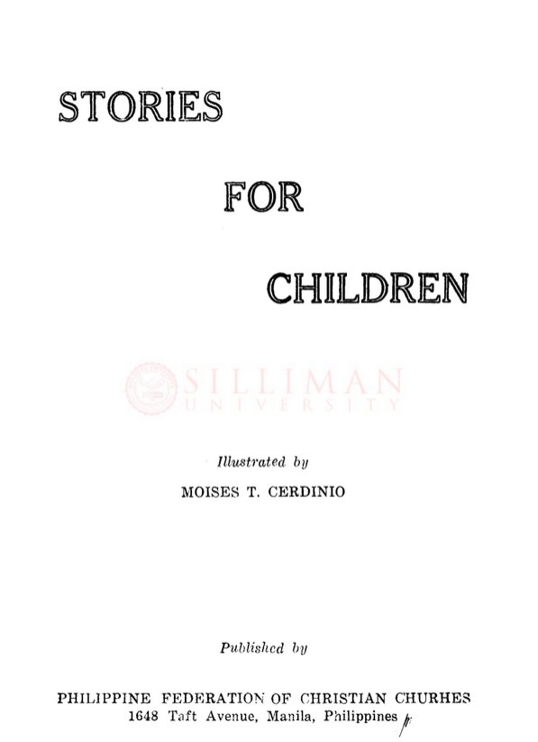 Thumbnail for Stories for children