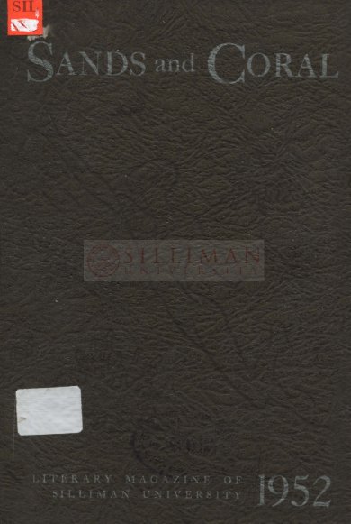 Thumbnail for Sands and Coral, Vol. 5 (Literary Supplement to The Sillimanian, Literary Magazine of 1952