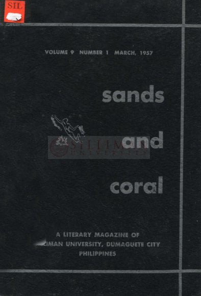 Thumbnail for Sands and Coral, Vol. 9, No. 1 (March, 1957)