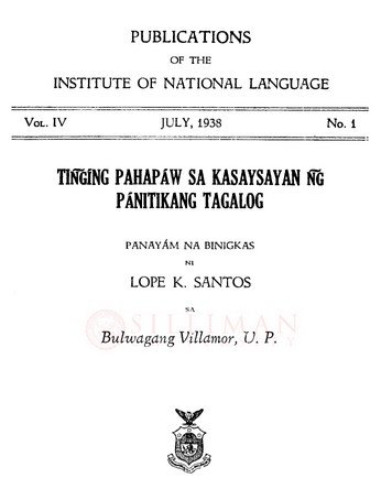 Thumbnail for Tinging Pahapaw sa Kasaysayan ng Panitikang Tagalog