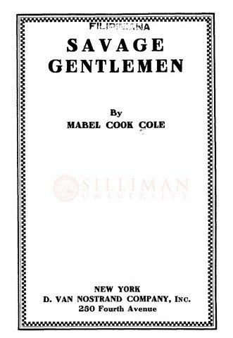 Thumbnail for Savage gentlemen